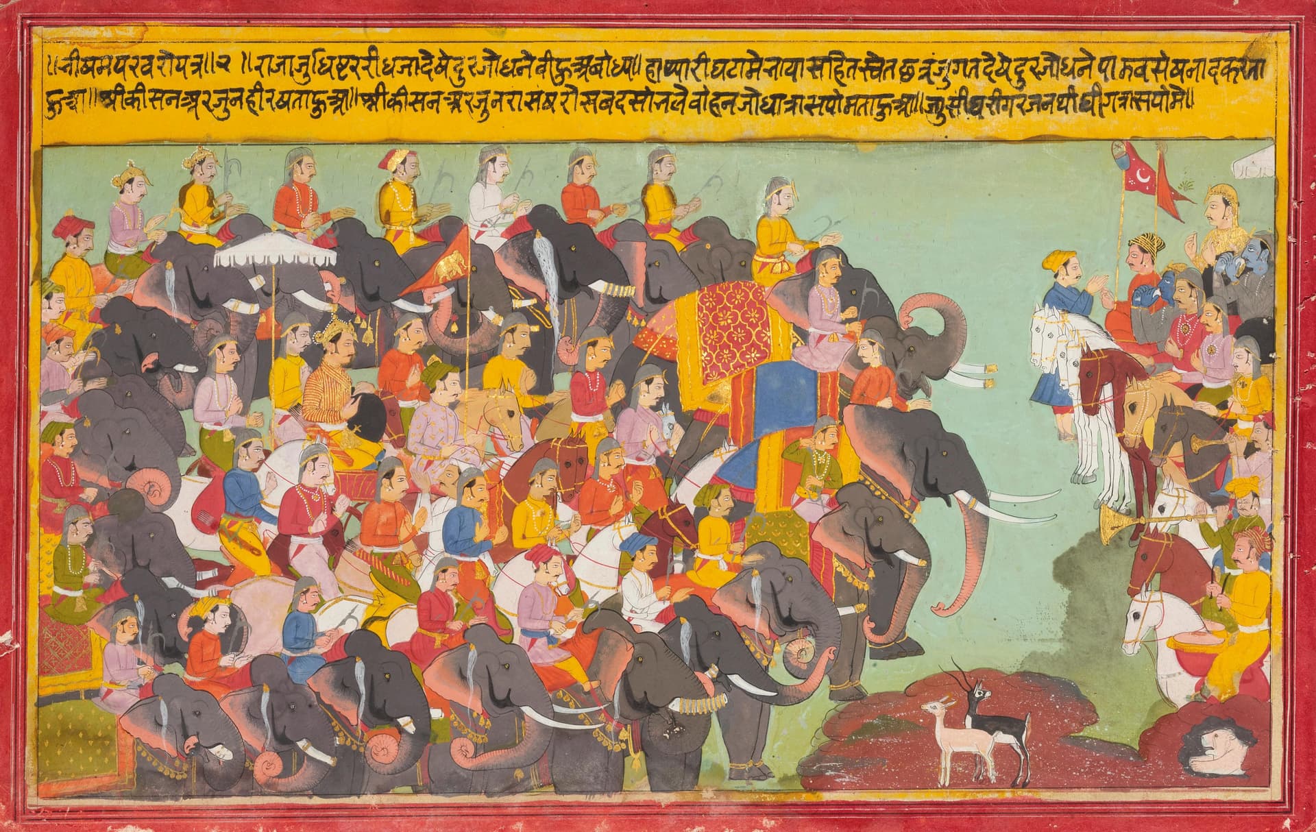The Great Kurukshetra War — The Epicenter of Barbarika's Sacrifice